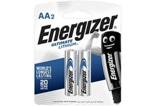 Ultimate Lithium XL91 AA Batteries - 2 pack 