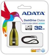 Choice UC500 32GB Flash Drive - Gold