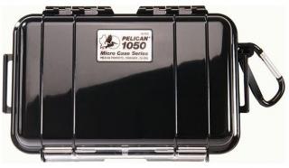 1050 Case with rubber liner - Black 
