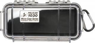 1030 Case with rubber liner - Black clear 