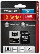 64GB Class 10 MicroSDHC Memory Card with USB Reader and Adapter (PSF64GMCSXC10UK)