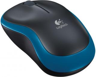 M185 Wireless Mouse - Black With Blue Highlight 