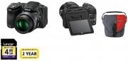 Coolpix L830 16MP Compact Digital Camera 8GB Card & Bag Kit - Black