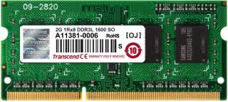 2GB 1600MHz DDR3L Notebook Memory Module (TS256MSK64W6N) 