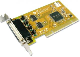 Serial RS-232 Low Profile Card with Power select (SER5037PL) 