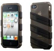 Claw translucent Case For iPhone4/4S - Black
