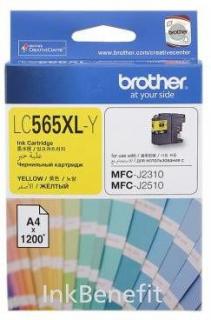 LC565XLY High Yield Yellow Ink Cartridge 