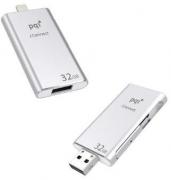 iConnect Series 32GB OTG Flash Drive - Silver