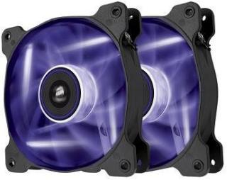 Air Series SP140 Purple LED Chassis Fan - Twin Pack 