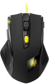 M51 Shark Zone USB Gaming Mouse - Black 
