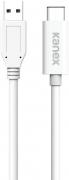 USB Type-C to USB Type A 3.0 1.2m Charging Cable - White