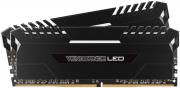 Vengeance LED 2 x 16GB 3200MHz DDR4 Desktop Memory Kit - Black with White LED (CMU32GX4M2C3200C16)