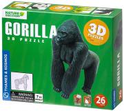 Nature Discovery Gorilla 26 Pieces 3D Puzzle