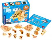 Nature Discovery Lion Fish 15 Pieces 3D Puzzle