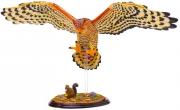 Nature Discovery Eagle Owl Diorama 33 Pieces 3D Puzzle