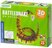 Nature Discovery Rattle Snake 23 Pieces 3D Puzzle