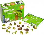 Nature Discovery Chameleon  19 Pieces 3D Puzzle