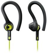 SHQ1400CL ActionFit Sports Headphones - Black & Lime Green