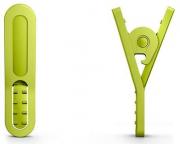 SHQ1400CL ActionFit Sports Headphones - Black & Lime Green