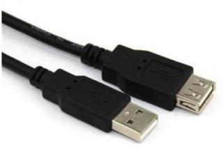 CU202-B-5M Male USB 2.0 Type A To Female USB 2.0 Type A Cable - 5m 