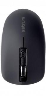MW270 3B Rechargeable 2.4Ghz Wireless Mouse - Black 