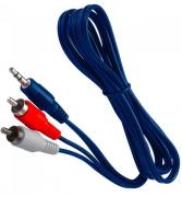 AR103 Male 3.5mm Stereo Jack To Male RCA Cable - 3m