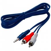 AR015 Male 3.5mm Stereo Jack To Male RCA Cable - 1.5m