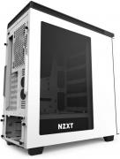 H440 Mid Tower Windowed Chassis - Glossy White & Black