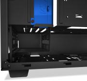 S340 Mid Tower Windowed Chassis - Matte Black & Blue