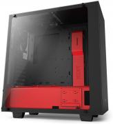 S340 Elite Mid Tower Windowed Chassis Black & Red