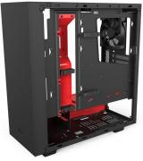 S340 Elite Mid Tower Windowed Chassis Black & Red