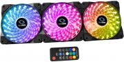 120mm 1200rpm 3 Pack RGB LED Chassis Fans