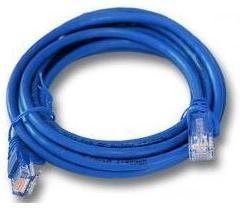 CAT6A 5m UTP Patch Cable - Blue 