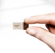 UC360 USB3.1 & microUSB OTG 32GB Flash Drive - Gold