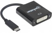 USB 3.1 Type C to DVI-I Female Display Adapter (152051)