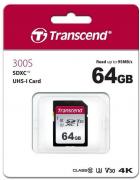 300S 64GB SDXC Class 10 UHS-I U1 Memory Card