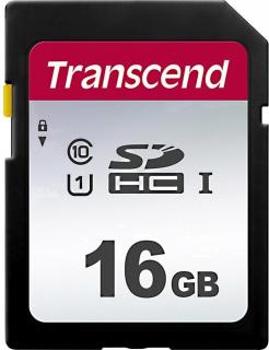 300S 16GB SDHC Class 10 UHS-I U1 Memory Card 