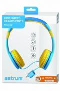 HS150 Kids Safe 85dB Wired Headphones - Blue