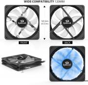 GC-F006 3 x 120mm RGB Chassis Fans (3 Pack)