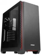 P7 Series P7 WINDOW RED Mid Tower Chassis - Black With Red Highlight