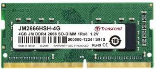 JetRam 4GB 2666MHz DDR4 Notebook Memory Module (JM2666HSH-4G) 