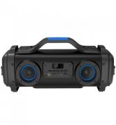 ST500 65W Aux, USB, MicroSD, FM Bluetooth Barrel Portable Speaker - Black
