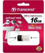 JetFlash 890 64GB USB3.1 & Type-C OTG Flash Drive