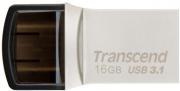 JetFlash 890 32GB USB3.1 & Type-C OTG Flash Drive