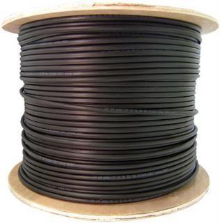 CAT6 305m Solid F/UTP Network Cable - Black - Roll 