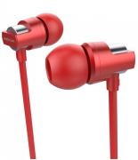 EB410 Wired Stereo Earphones with In-line Mic - Red