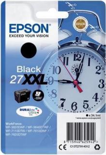 27XXL Black DURABrite Ultra Ink Cartridge (Clock) 