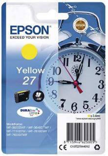 27 Yellow DURABrite Ultra Ink Cartridge (Clock) 
