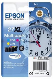 27XL Multipack (M,C,Y) DURABrite Ultra Ink Cartridge (Clock) 
