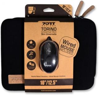 Torino 10/12.5'' Sleeve - Black + Mouse 